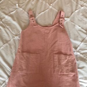 Forever 21 Pink Corduroy Dress